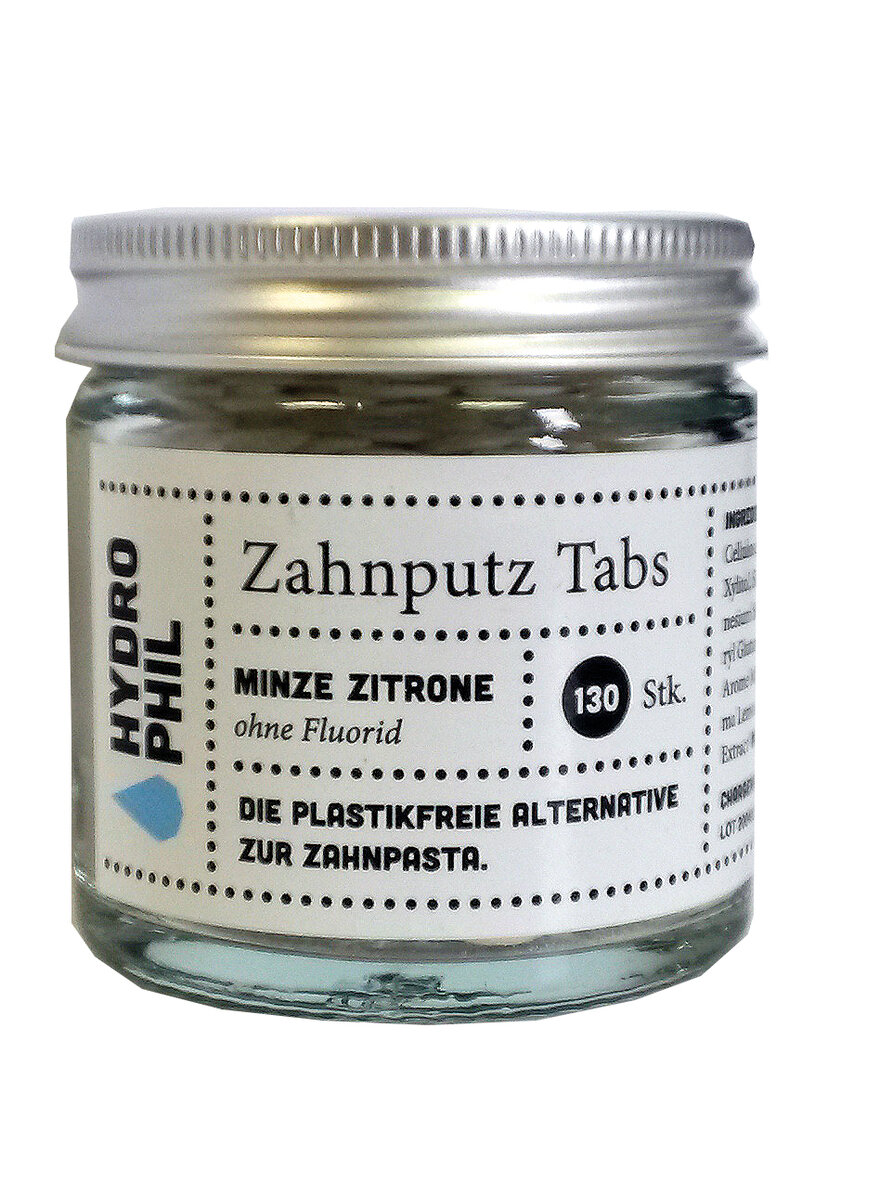 ZAHNPUTZ-TABS MINZE-ZITRONE OHNE FLUORID