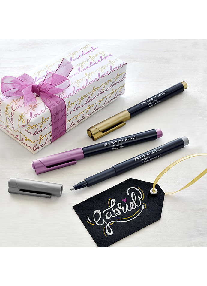 Auf diesem Bild sehen Sie das Produktbild 2 fr METALLICS-MARKER 6ER-SET
