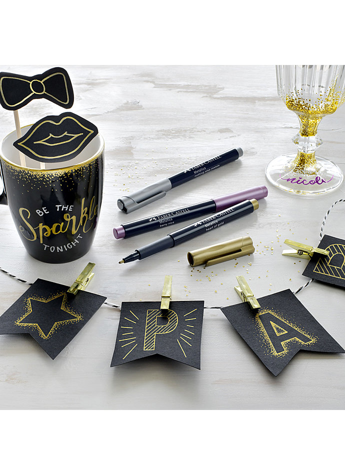 Auf diesem Bild sehen Sie das Produktbild 3 fr METALLICS-MARKER 6ER-SET