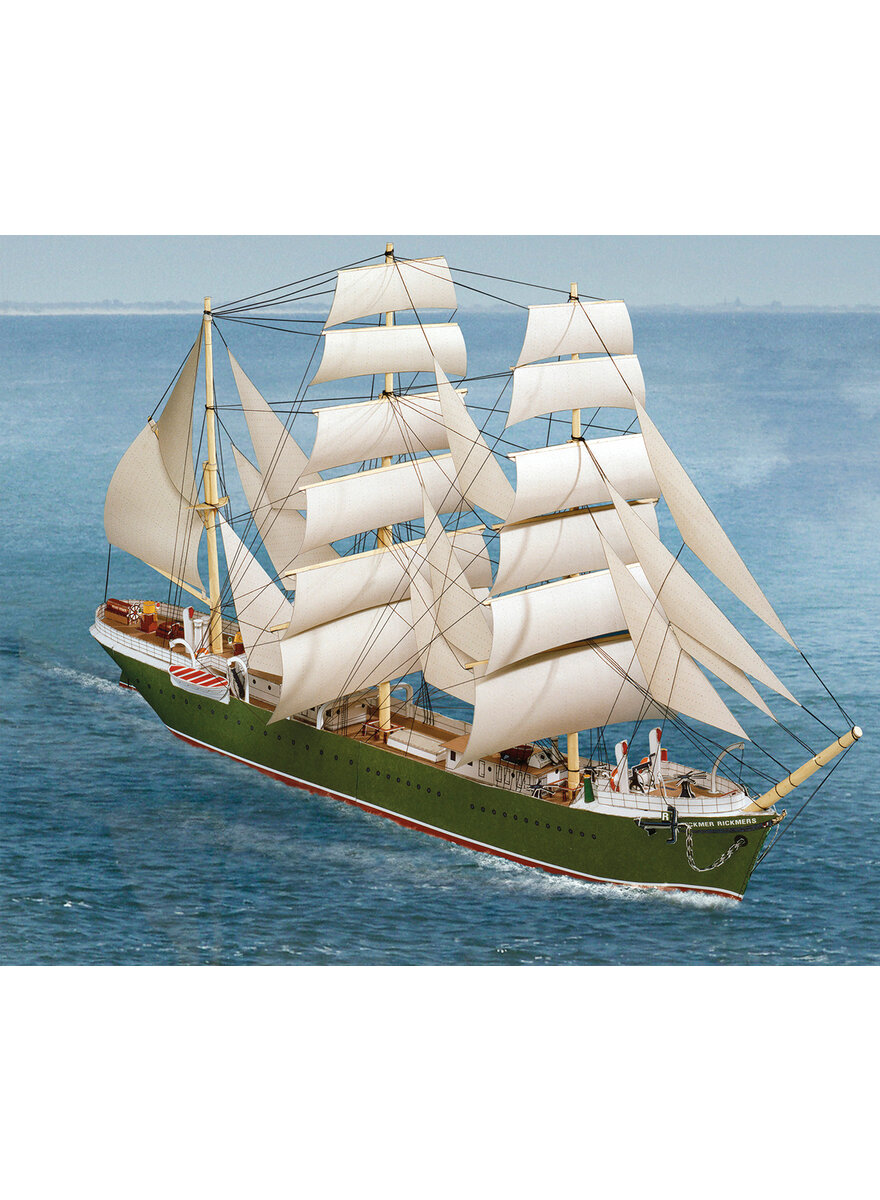 GROSEGLER RICKMER RICKMERS KARTONMODELLBAU-BOGEN