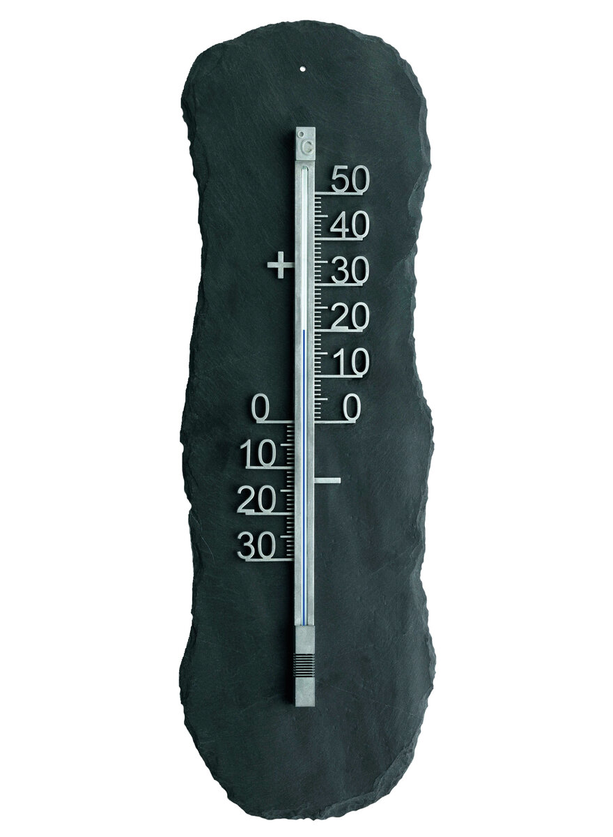 Außenthermometer Schiefer - Diverses Wissen & Technik Technik & Freizeit -  Humanitas Handelsgesellschaft mbH