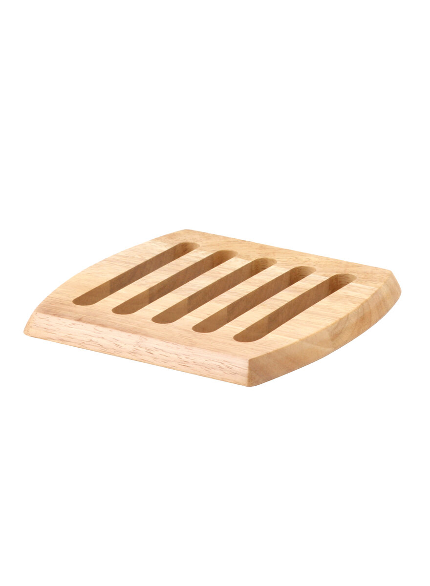 Auf diesem Bild sehen Sie das Produktbild 1 fr UNTERSETZER GUMMIBAUM ECKIG