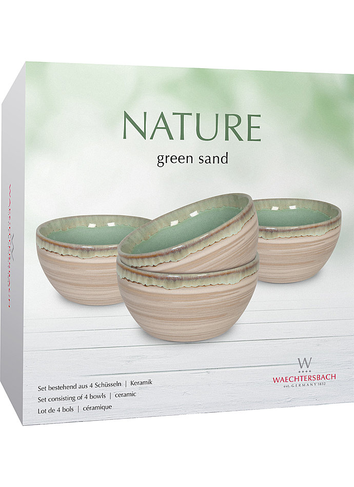 Auf diesem Bild sehen Sie das Produktbild 2 fr MSLISCHALEN NATURE GREEN SAND