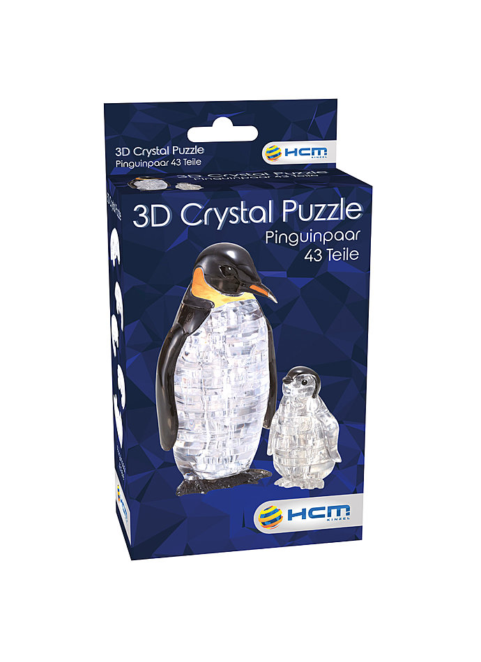 3D CRYSTAL PUZZLE PINGUINPAAR Bild 2