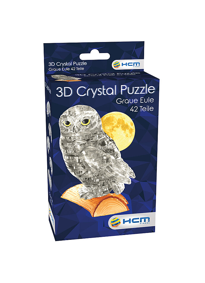 3D CRYSTAL PUZZLE EULE Bild 2