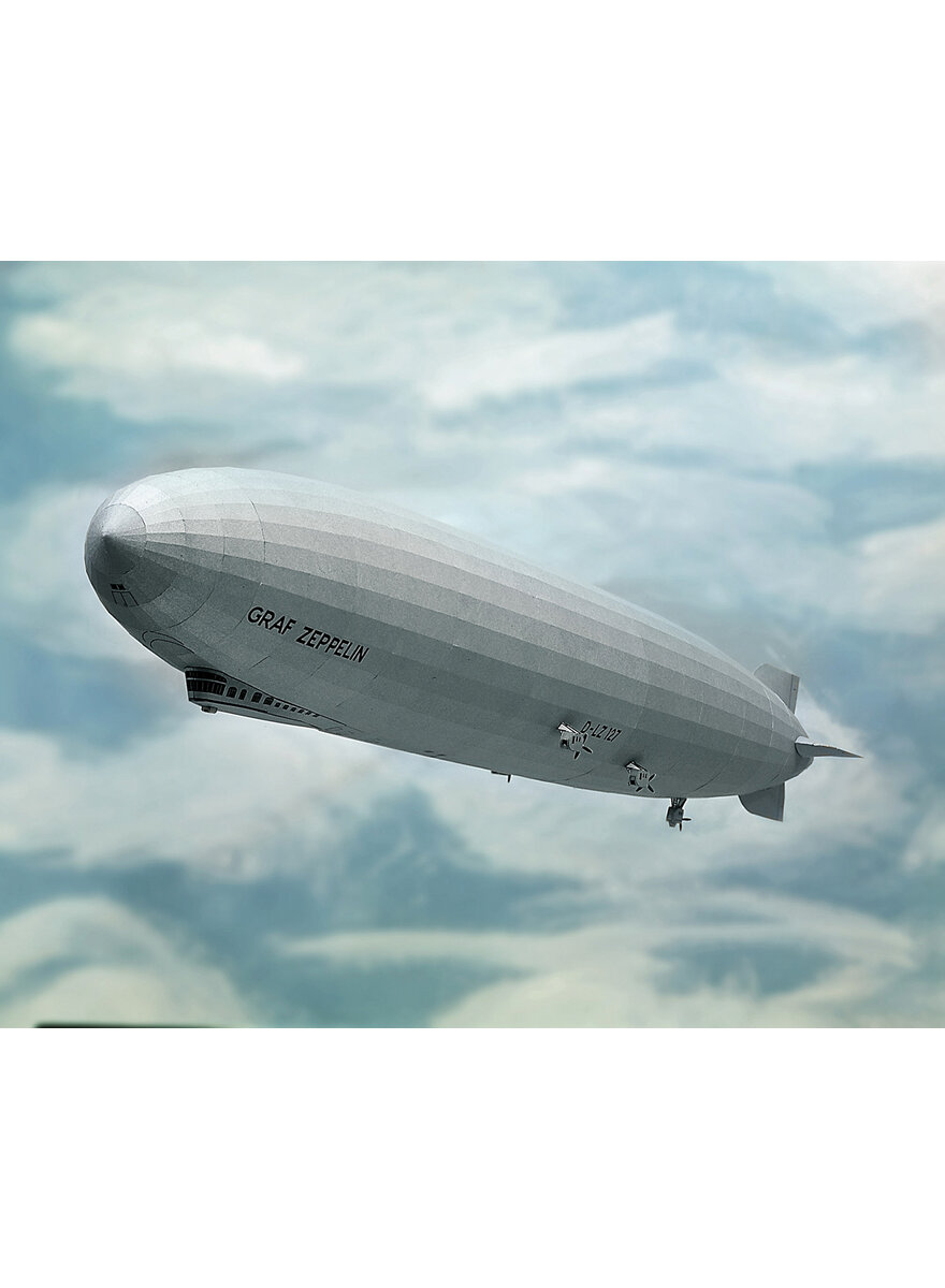 GRAF ZEPPELIN D-LZ 127 KARTONMODELLBAUBOGEN