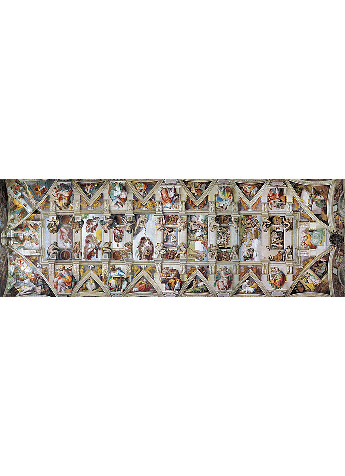 Auf diesem Bild sehen Sie das Produktbild 2 fr PUZZLE SIXTINISCHE KAPELLE DECKENGEMLDE - 1000 TEILE