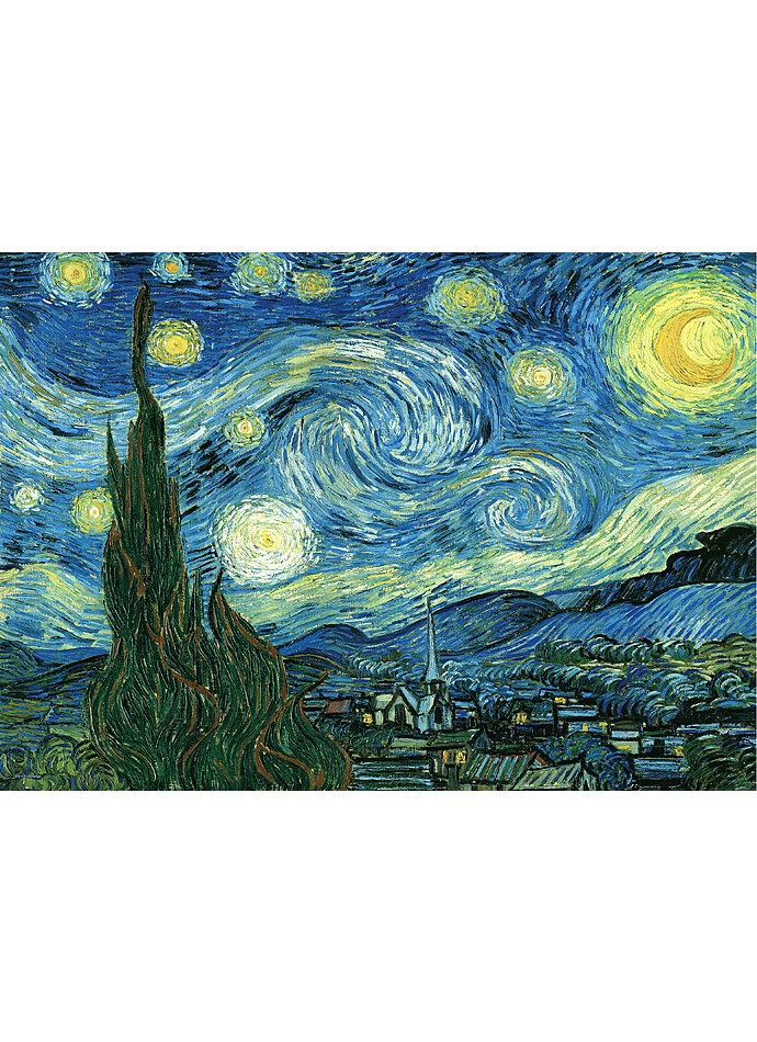 PUZZLE VAN GOGH STERNENNACHT 1000 TEILE Bild 2