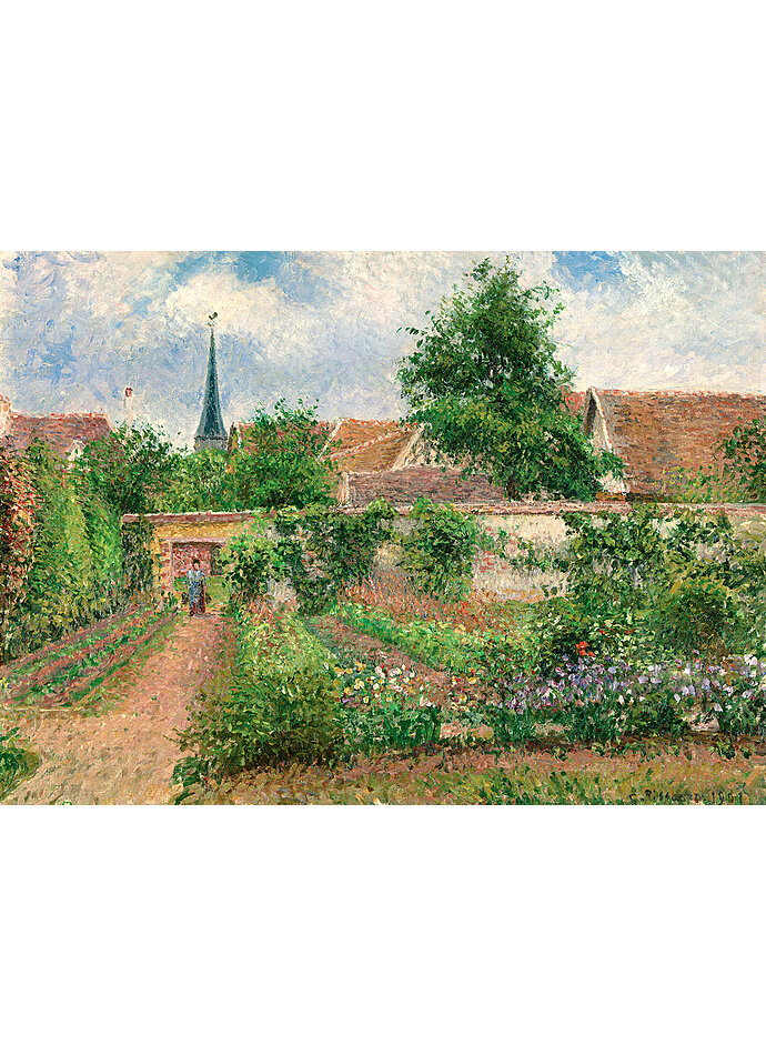 PUZZLE PISSARRO OBSTGARTEN IN ERAGNY 1000 TEILE Bild 2