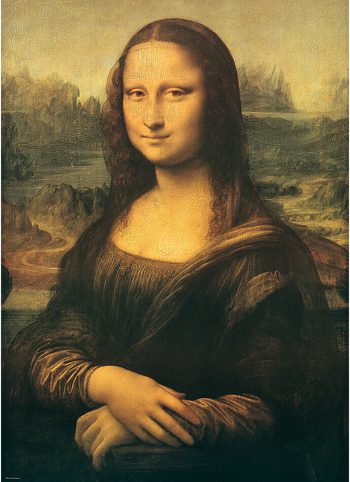 PUZZLE DA VINCI MONA LISA 1000 TEILE Bild 2