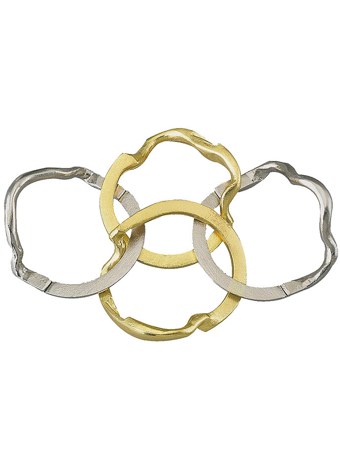 Auf diesem Bild sehen Sie das Produktbild 2 fr METALL-PUZZLE CAST RING