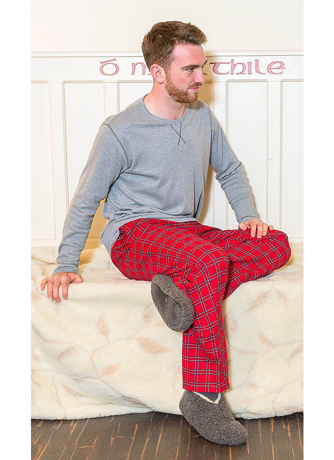 Auf diesem Bild sehen Sie das Produktbild 2 fr FLANELL LOUNGE PANTS GR. S