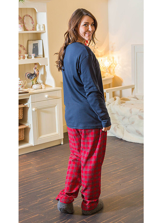 Auf diesem Bild sehen Sie das Produktbild fr 5 FLANELL LOUNGE PANTS GR. S