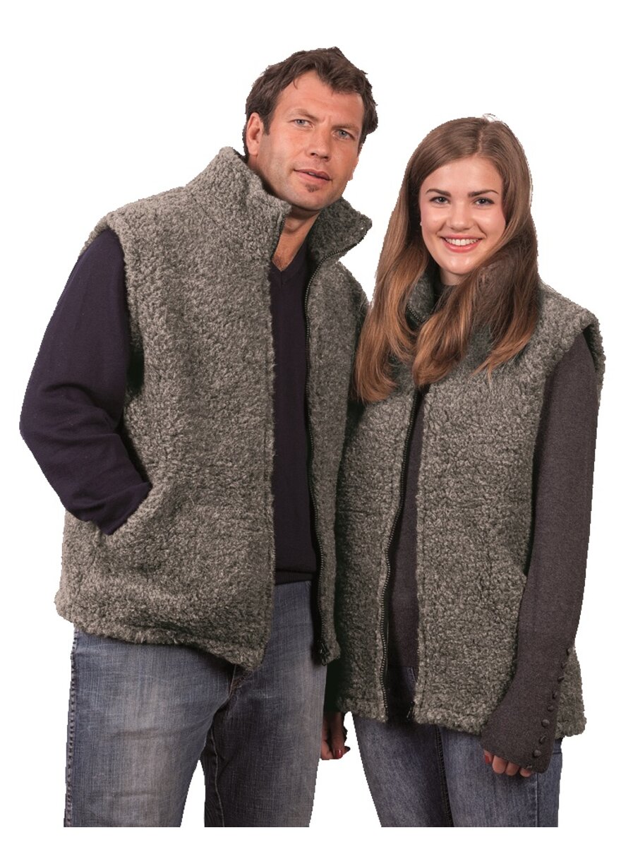 Auf diesem Bild sehen Sie das Produktbild 2 fr WESTE SCHAFSCHURWOLLE GR. S