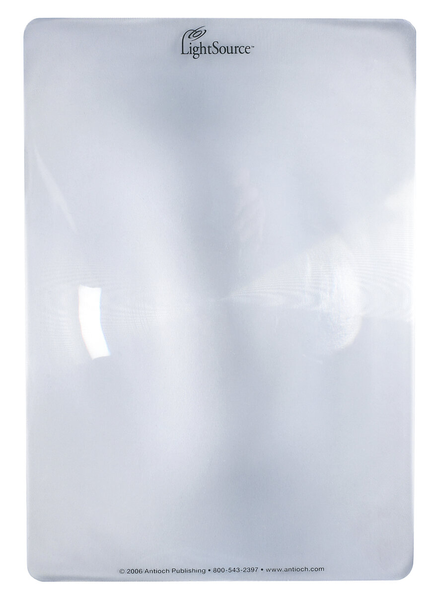 Auf diesem Bild sehen Sie das Produktbild 1 fr FOLIENLUPE FORMAT 27 X 19 CM MIT 3-FACHER VERGRERUNG