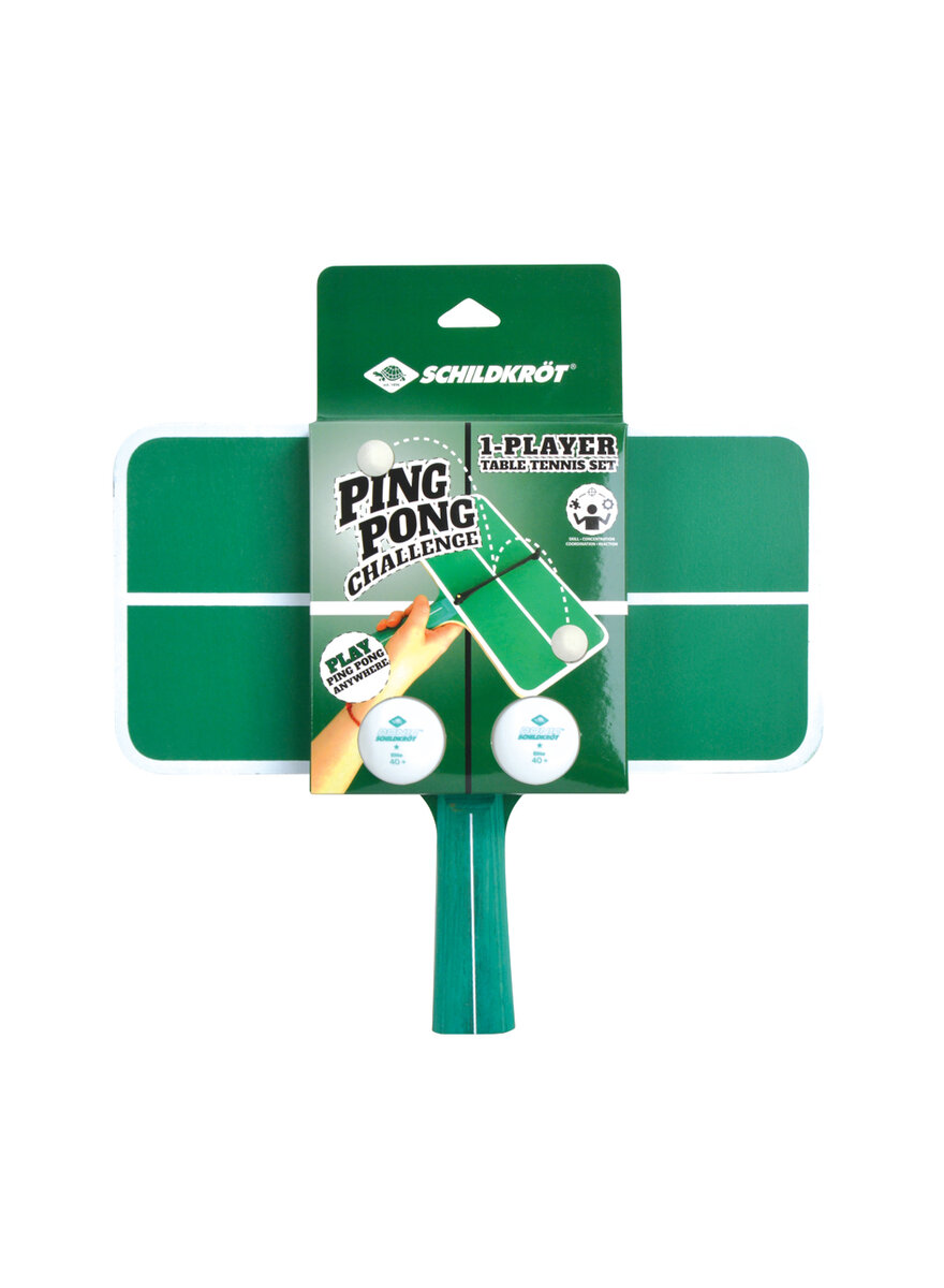 TISCHTENNIS-SET PING PONG CHALLENGE, 1 SPIELER Bild 2