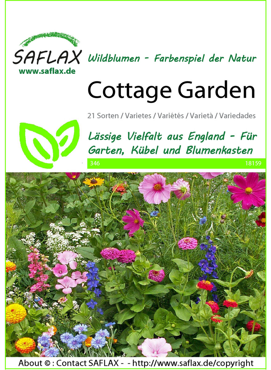 Auf diesem Bild sehen Sie das Produktbild 1 fr SAMEN COTTAGE GARDEN