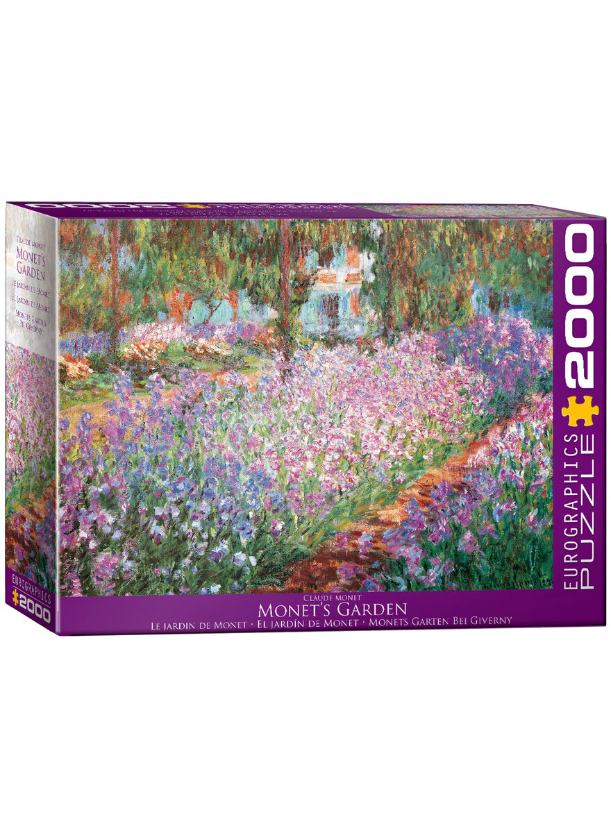 PUZZLE MONETS GARTEN BEI GIVERNY 2000 TEILE