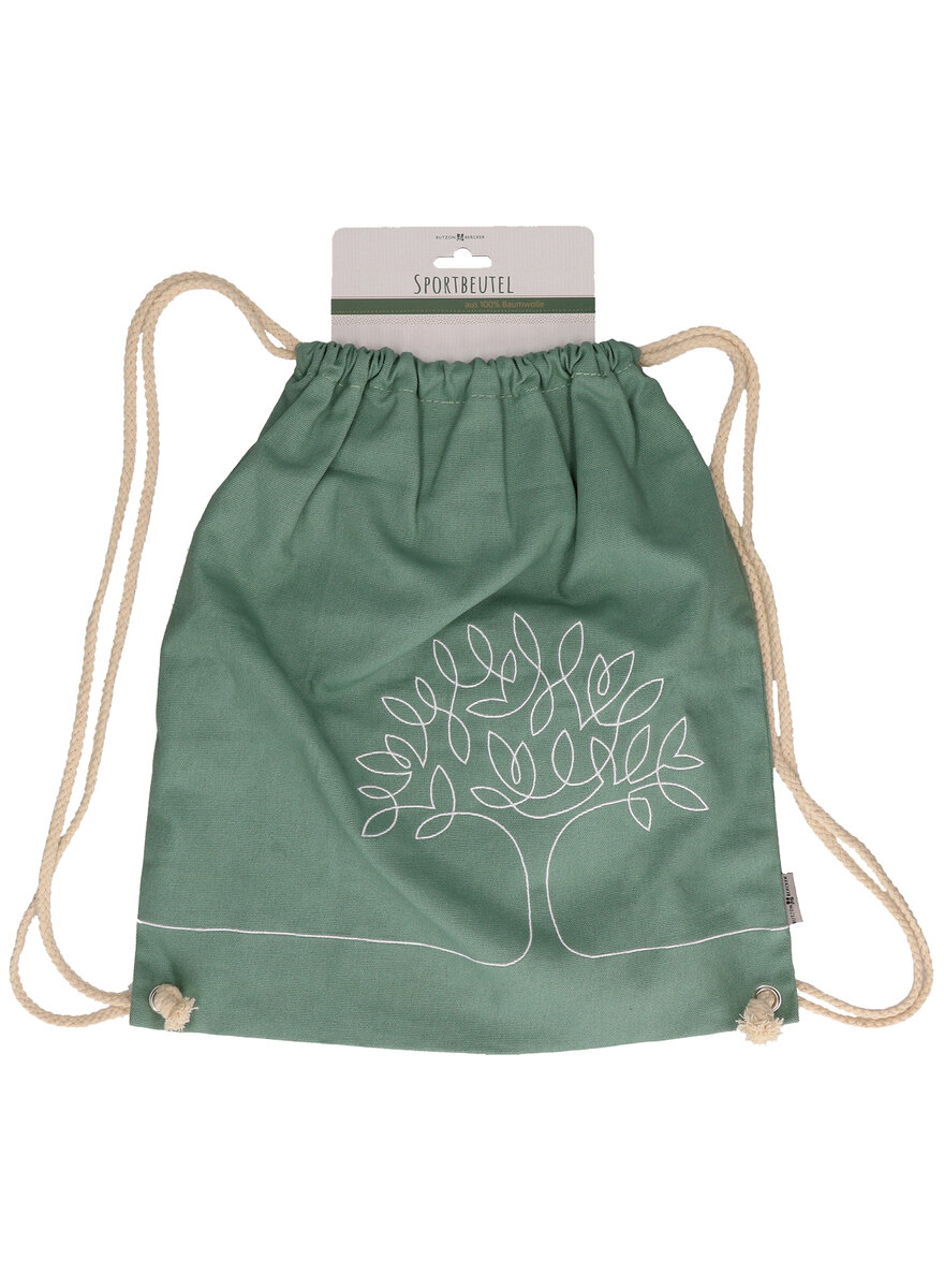 Auf diesem Bild sehen Sie das Produktbild 2 fr BAUMWOLLBEUTEL & -RUCKSACK LEBENSBAUM