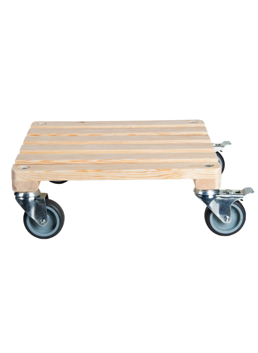Auf diesem Bild sehen Sie das Produktbild 1 fr SCHWERLAST-PFLANZENROLLER QUADRATISCH