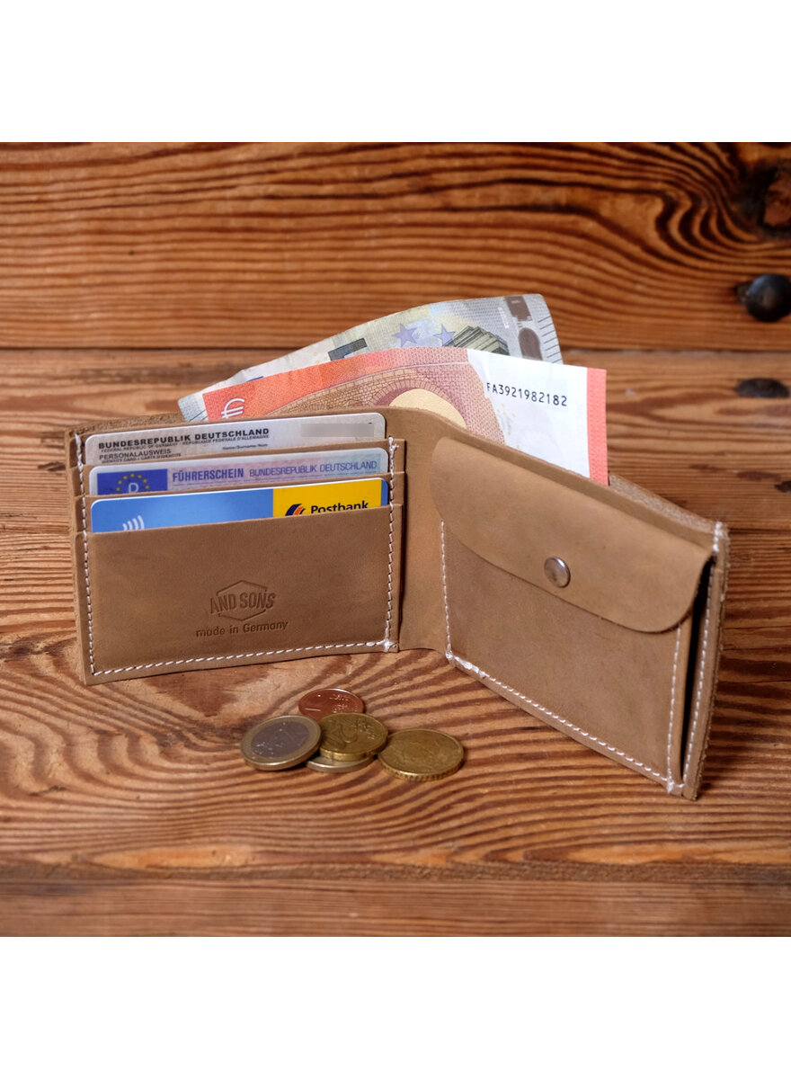 LEDER-BRIEFTASCHE MINIWALLET Bild 2