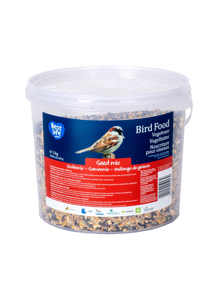 VOGELFUTTER SAMENMIX 3KG-EIMER