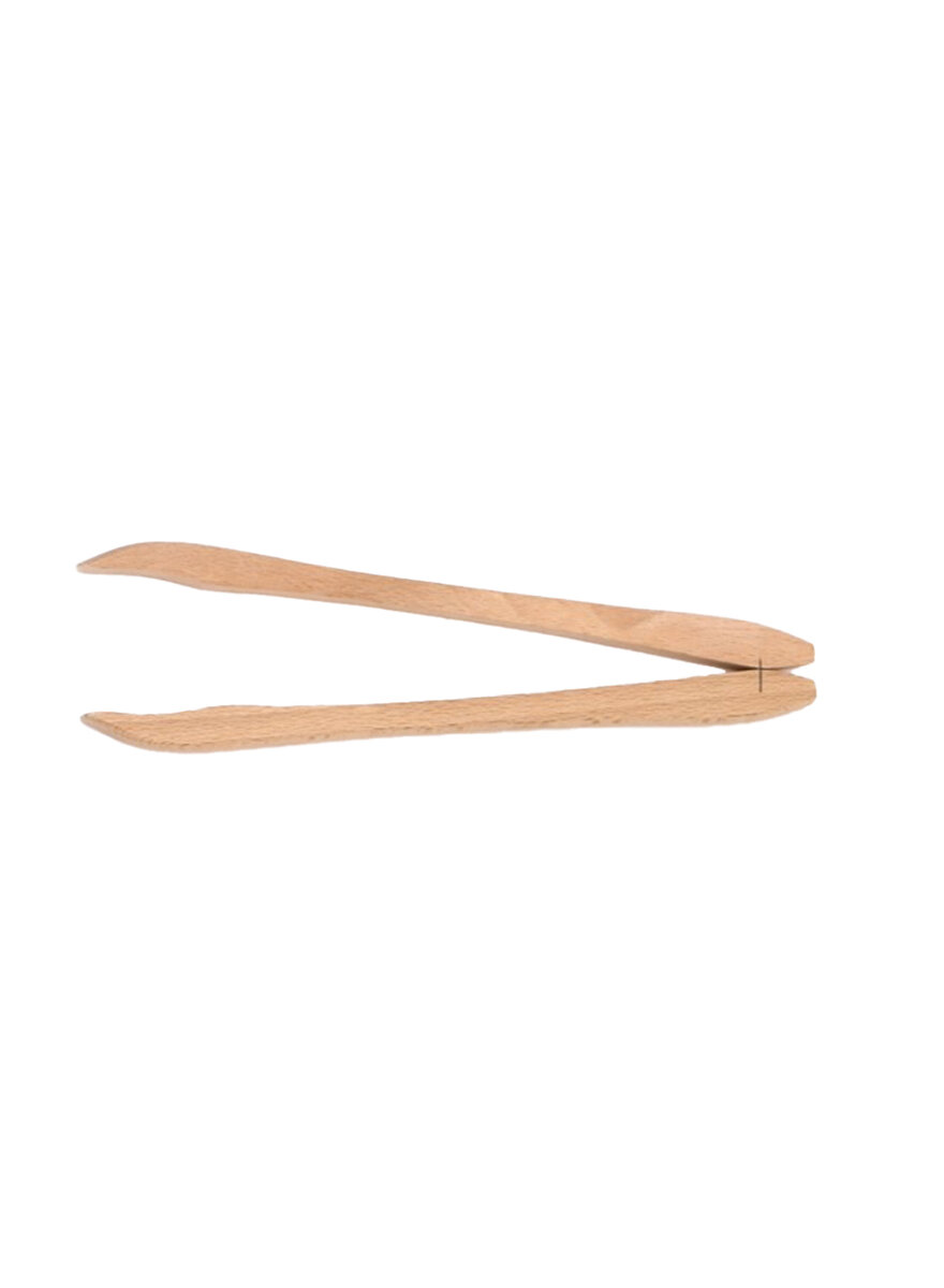 Auf diesem Bild sehen Sie das Produktbild 1 fr OLIVENZANGE BUCHENHOLZ 25 CM