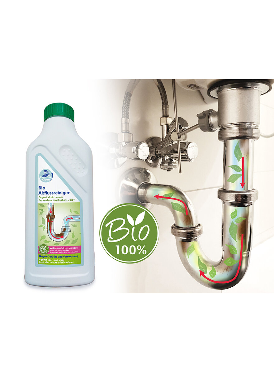 Auf diesem Bild sehen Sie das Produktbild 2 fr BIO ABFLUSSREINIGER 500 ML
