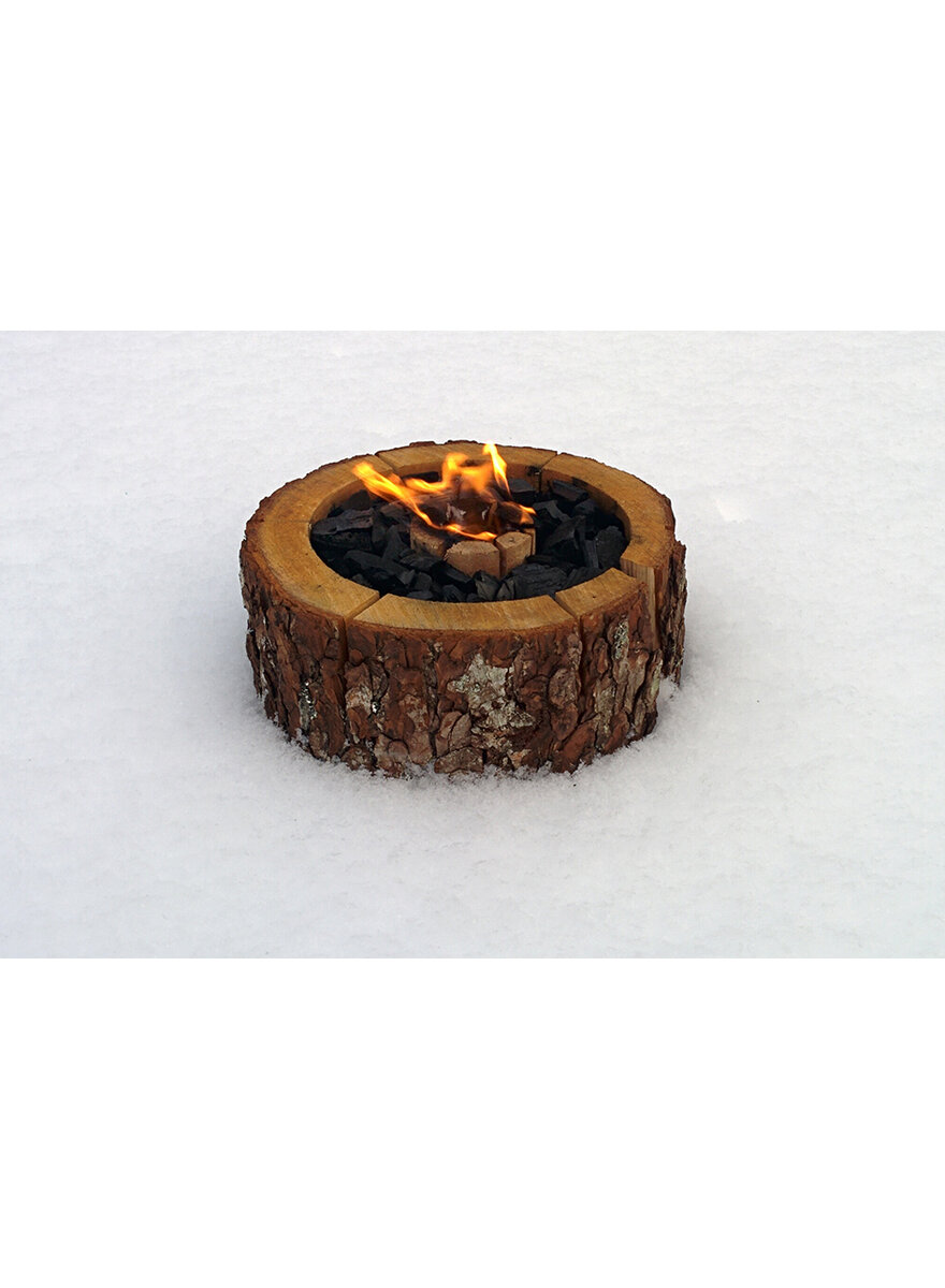 Auf diesem Bild sehen Sie das Produktbild 2 fr EINWEGGRILL UND LAGERFEUER WOODIE