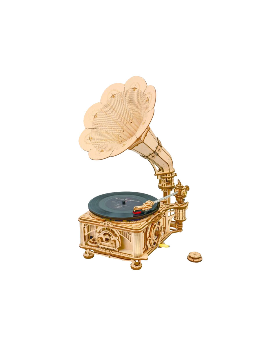 BAUSATZ KLASSISCHES GRAMMOPHON