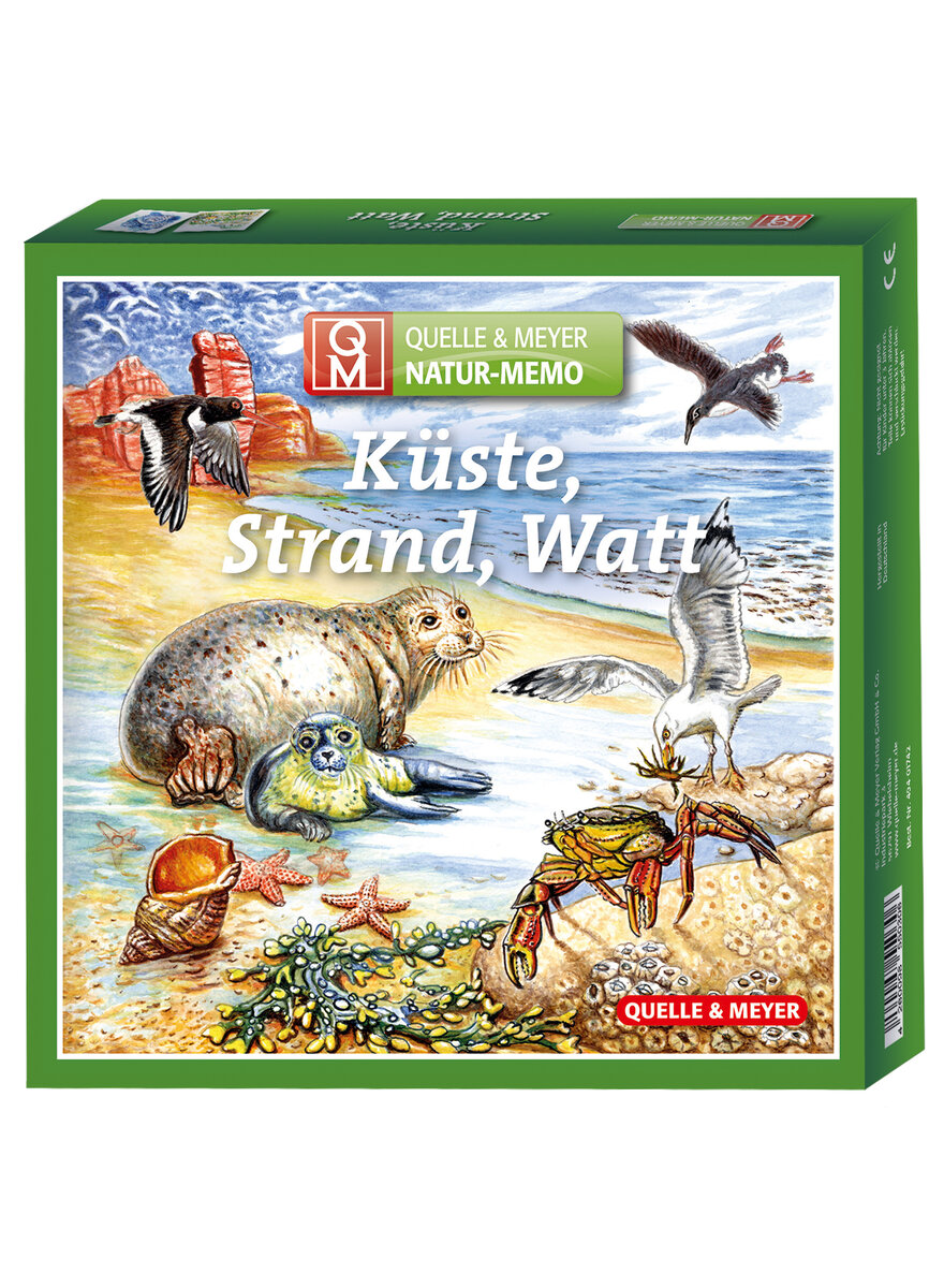 NATUR-MEMO KSTE, STRAND, WATT