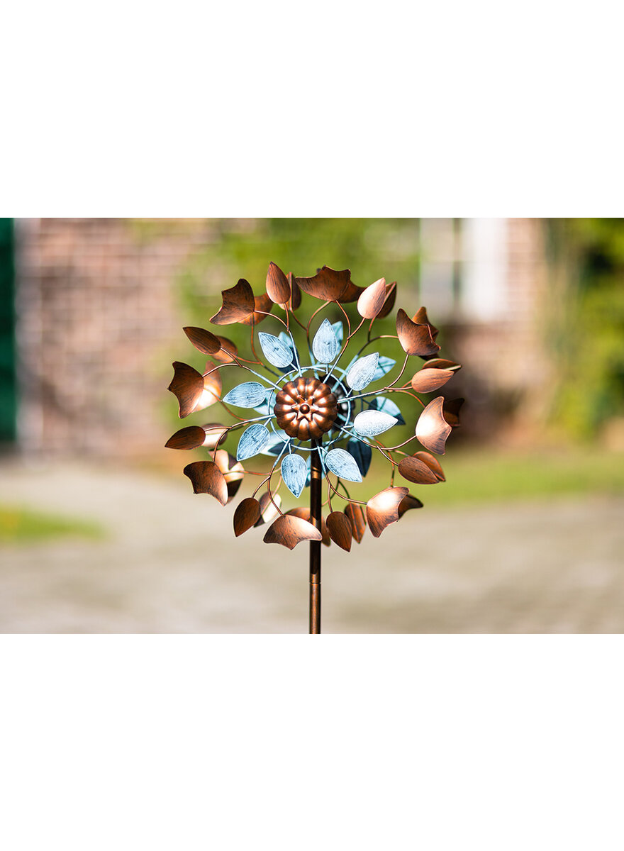 METALL-WINDSPIEL COPPER LEAF DUETT Bild 5