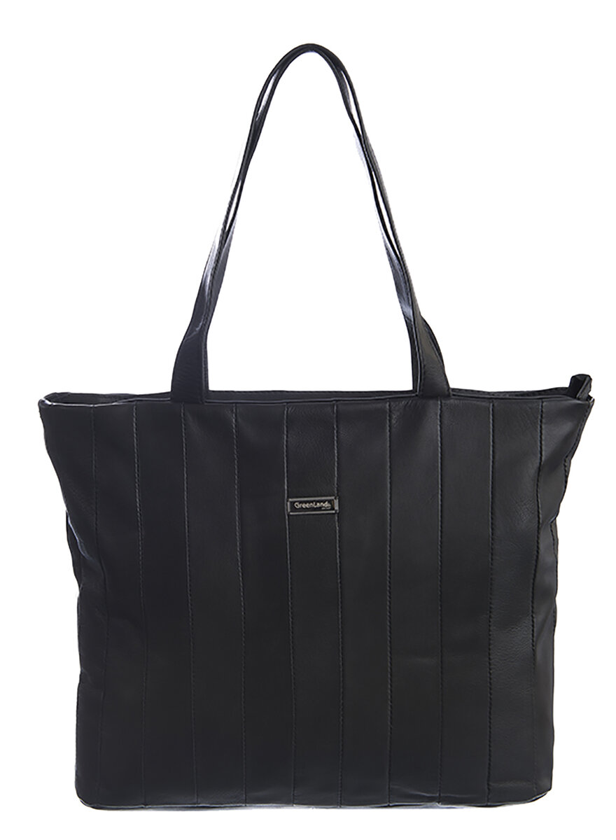 HANDTASCHE BLACK NAPPA SHOPPER