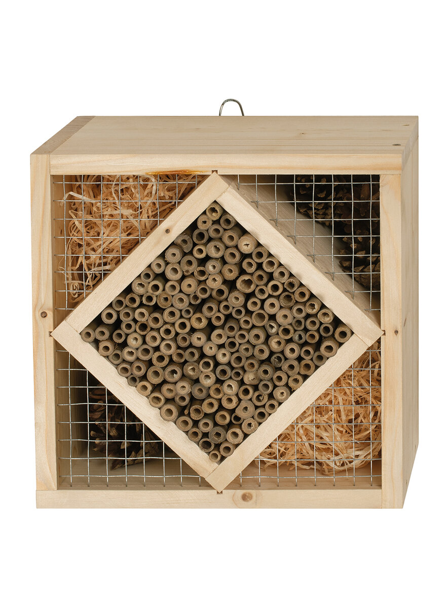 BAUSATZ GARDIGO INSEKTENHOTEL QUADERFORM