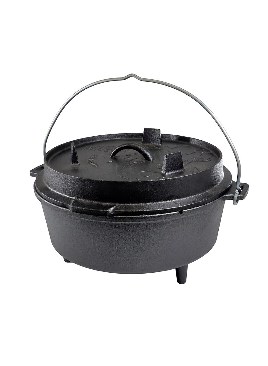 Auf diesem Bild sehen Sie das Produktbild 1 fr GUSSEISEN-FEUERTOPF GRAPEN 6,0 LITER