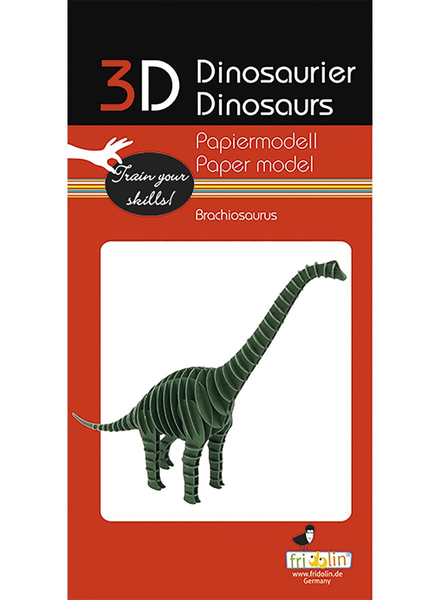 Auf diesem Bild sehen Sie das Produktbild 2 fr 3D PAPIERMODELL BRACHIOSAURUS