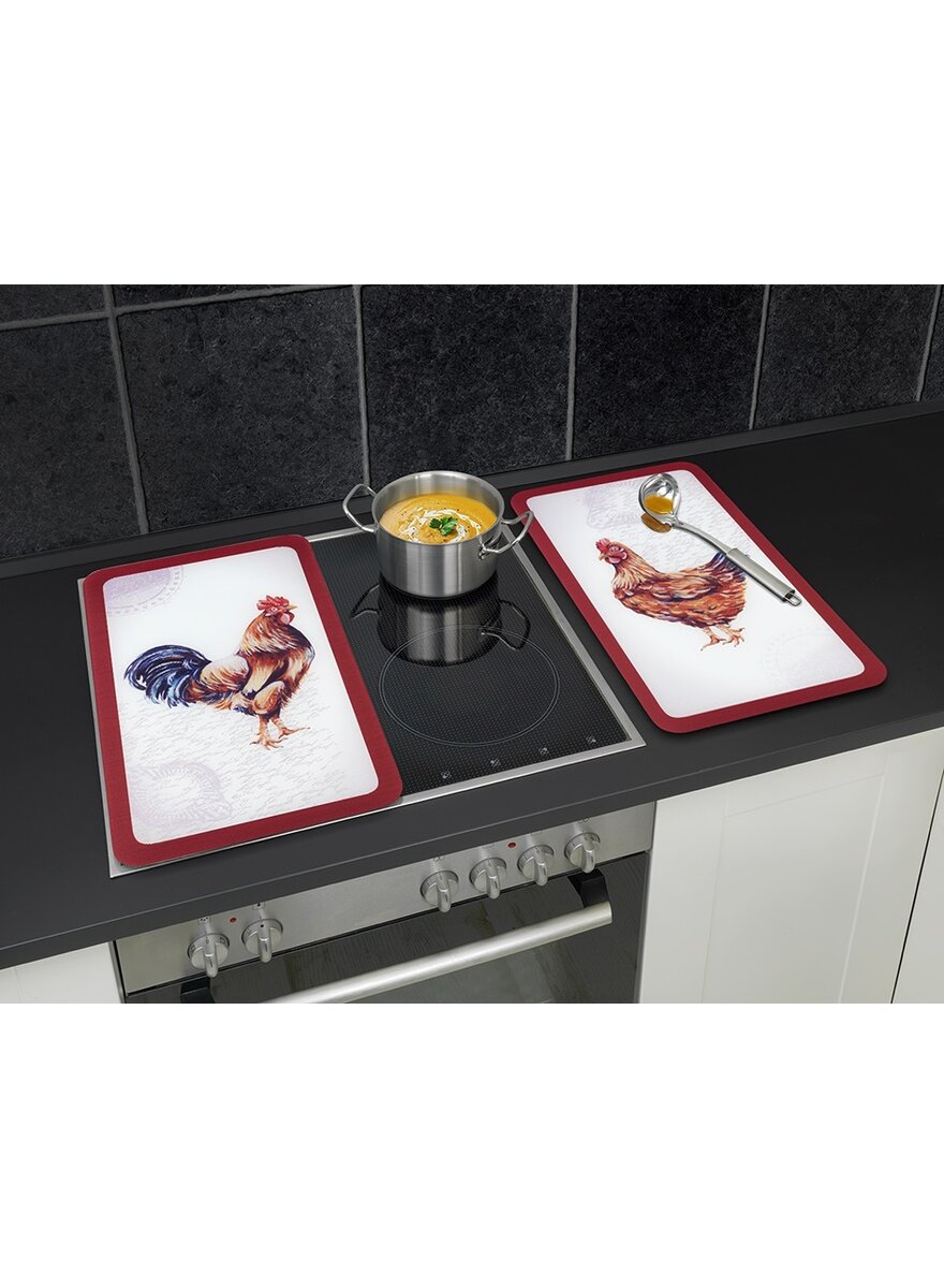 Auf diesem Bild sehen Sie das Produktbild 3 fr UNIVERSAL-ABDECKPLATTEN HAHN UND HENNE 2TLG.