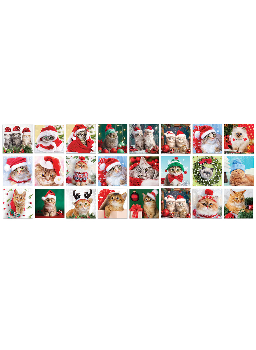 PUZZLE-ADVENTSKALENDER KATZEN 24 X 50 TEILE Bild 4