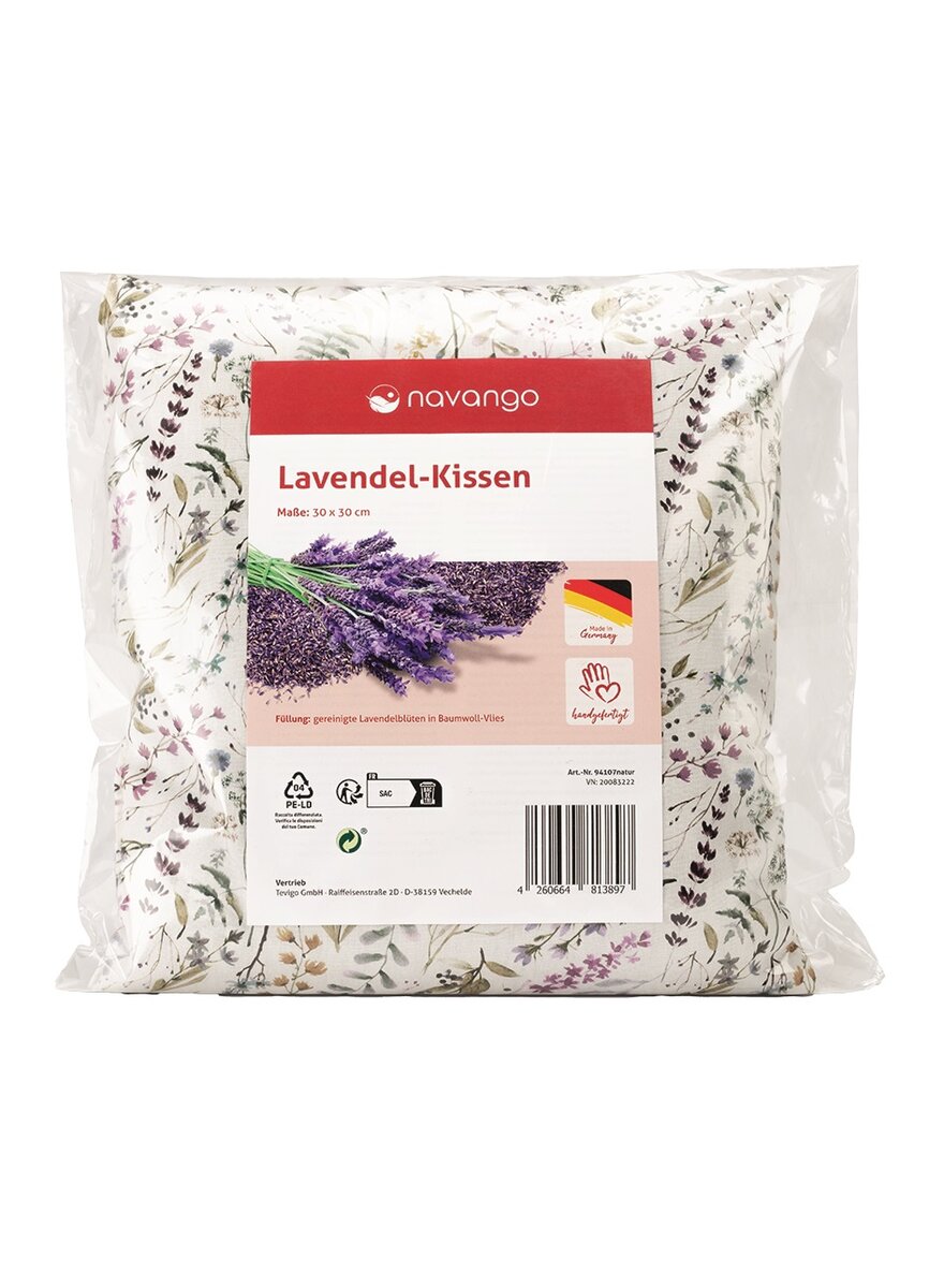 LAVENDEL-KISSEN 30 X 30 CM Bild 4