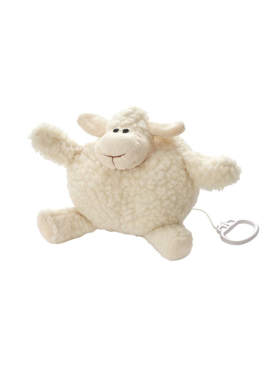 Auf diesem Bild sehen Sie das Produktbild 1 fr SCHURWOLLSCHAF LOTTE MIT EINSCHLAFMUSIK LA LE LU
