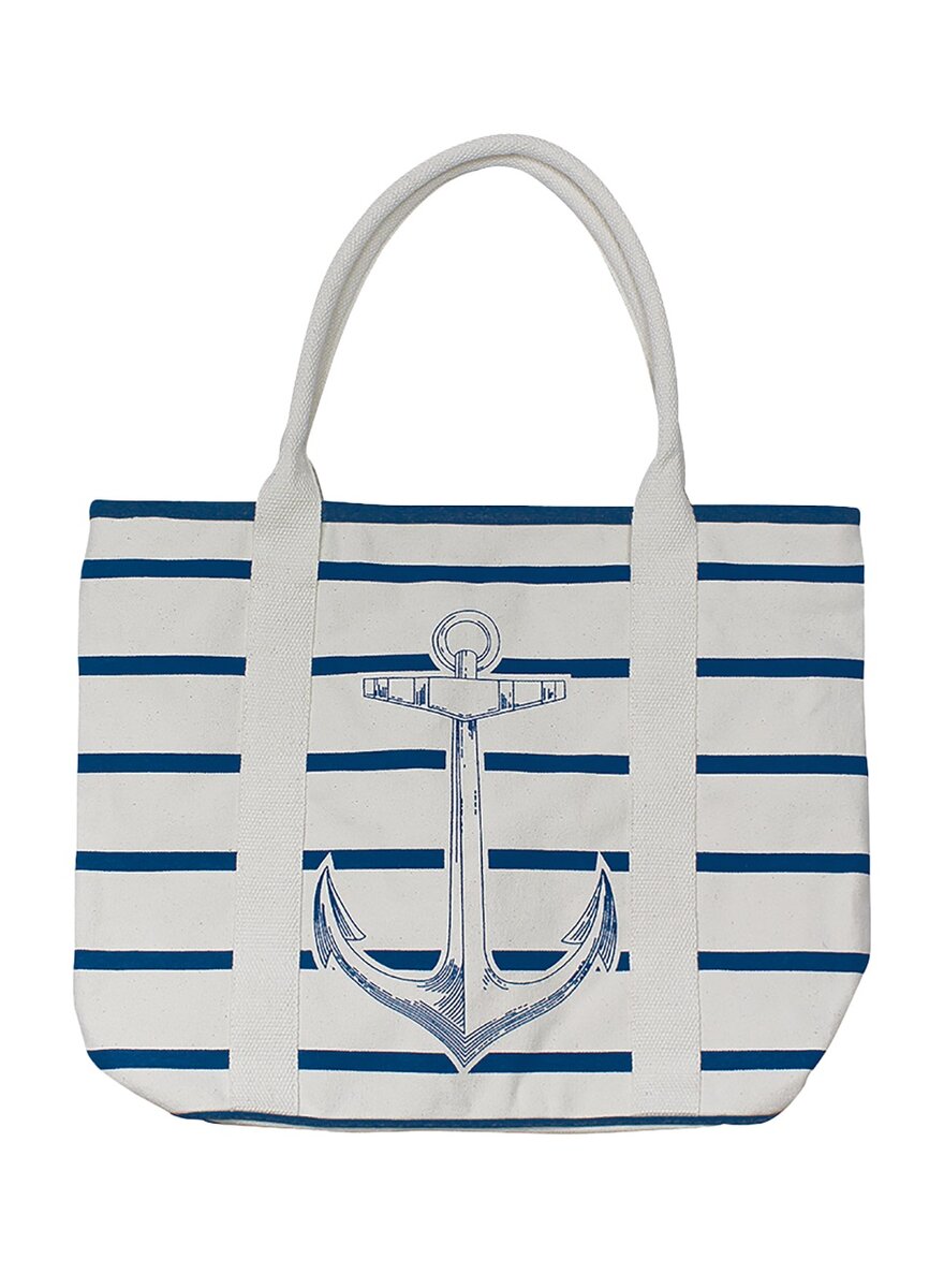 Auf diesem Bild sehen Sie das Produktbild 1 fr SHOPPING-TASCHE MOTIV ANKER