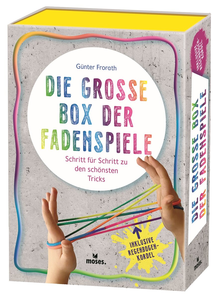 Auf diesem Bild sehen Sie das Produktbild 1 fr DIE GROSSE BOX DER FADENSPIELE GNTER FRORATH