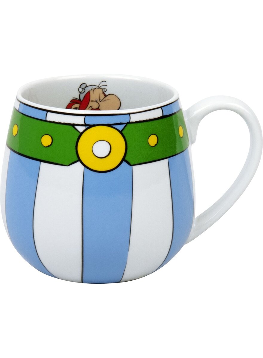 Auf diesem Bild sehen Sie das Produktbild 1 fr PORZELLAN-BECHER OBELIX HOSE