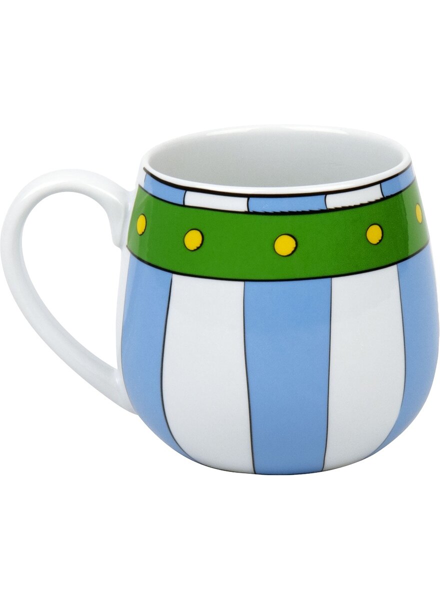 Auf diesem Bild sehen Sie das Produktbild 2 fr PORZELLAN-BECHER OBELIX HOSE