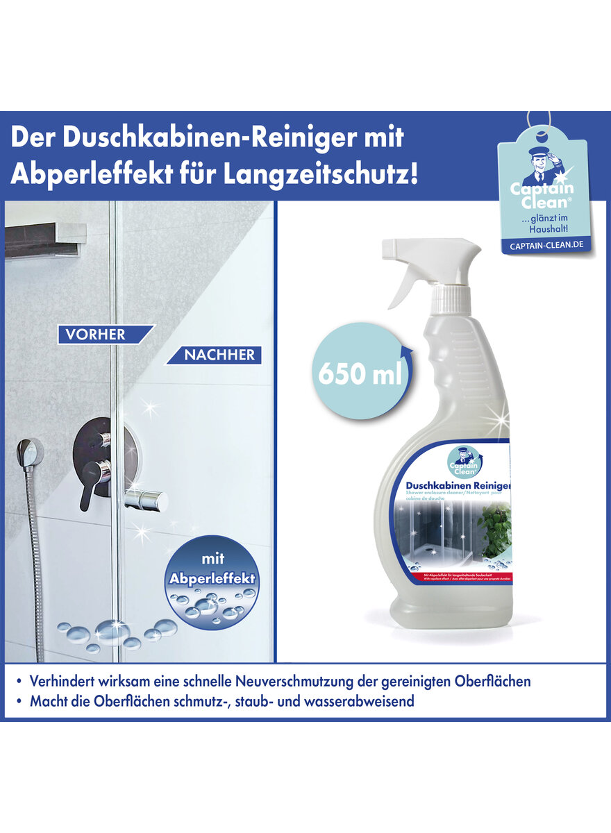 Auf diesem Bild sehen Sie das Produktbild 2 fr DUSCHKABINENREINIGER 650 ML