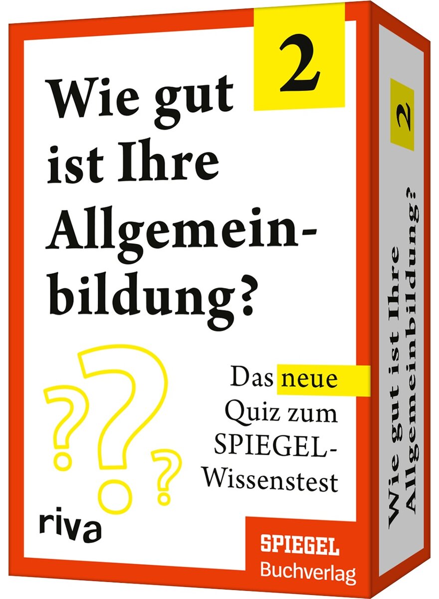 Auf diesem Bild sehen Sie das Produktbild 1 fr QUIZ WIE GUT IST IHRE ALLGE- MEINBILDUNG?