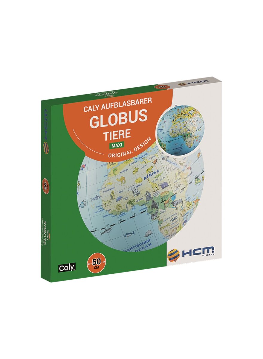 Auf diesem Bild sehen Sie das Produktbild 2 fr AUFBLASBARER GLOBUS MAXI TIERE