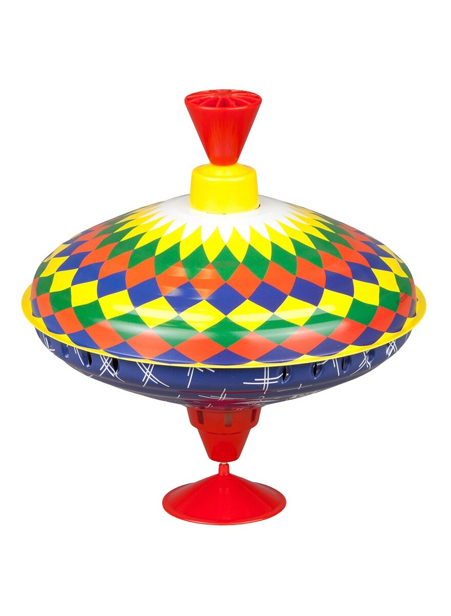 Auf diesem Bild sehen Sie das Produktbild 1 fr BRUMMKREISEL MULTICOLOR 19 CM