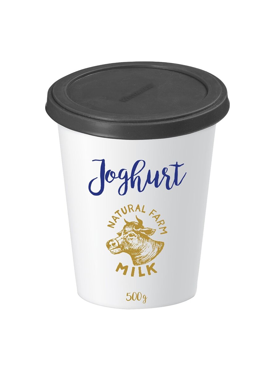 2 FRISCHHALTEDECKEL F. JOGHURT BECHER ETC., RUND, 10 UND 8 CM Bild 3