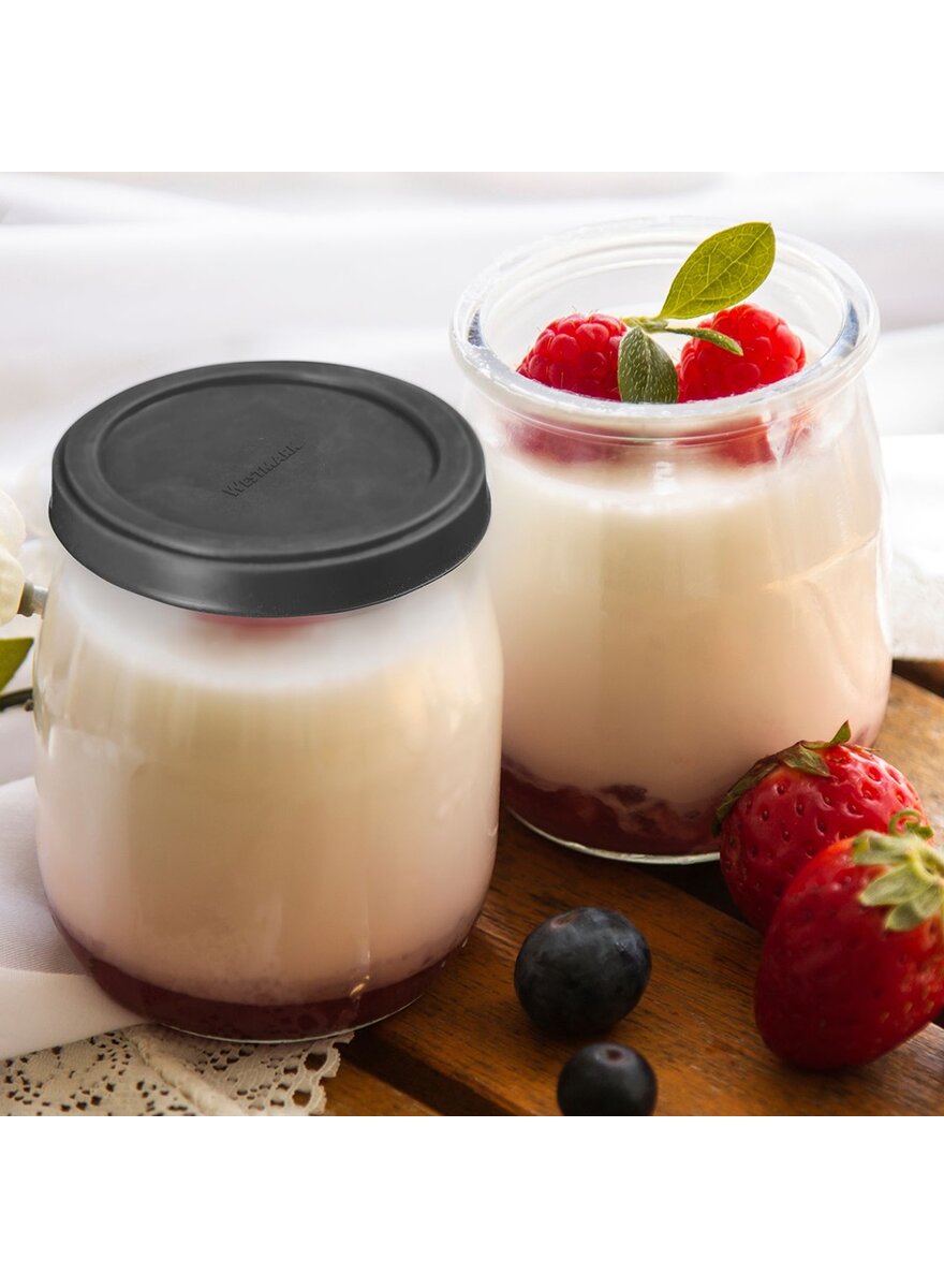 2 FRISCHHALTEDECKEL F. JOGHURT BECHER ETC., RUND, 10 UND 8 CM Bild 4